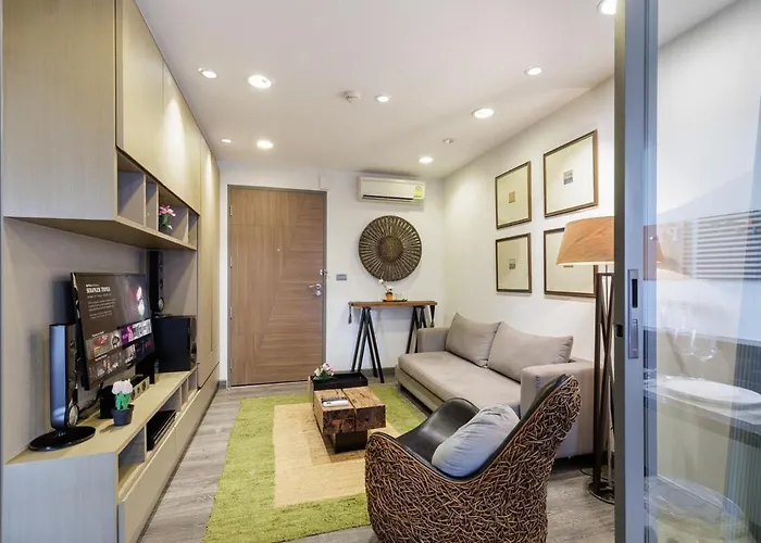 Luxury Center Of Bkk Close To Asok Bts Apartment *